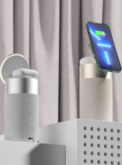 3-in-1 Wireless Charger, Bluetooth Speaker & Touch Lamp - CrazyCosmos